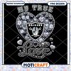 Raiders Heart PNG Design My True Love