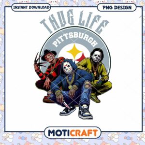 Pittsburgh Thug Life PNG Design