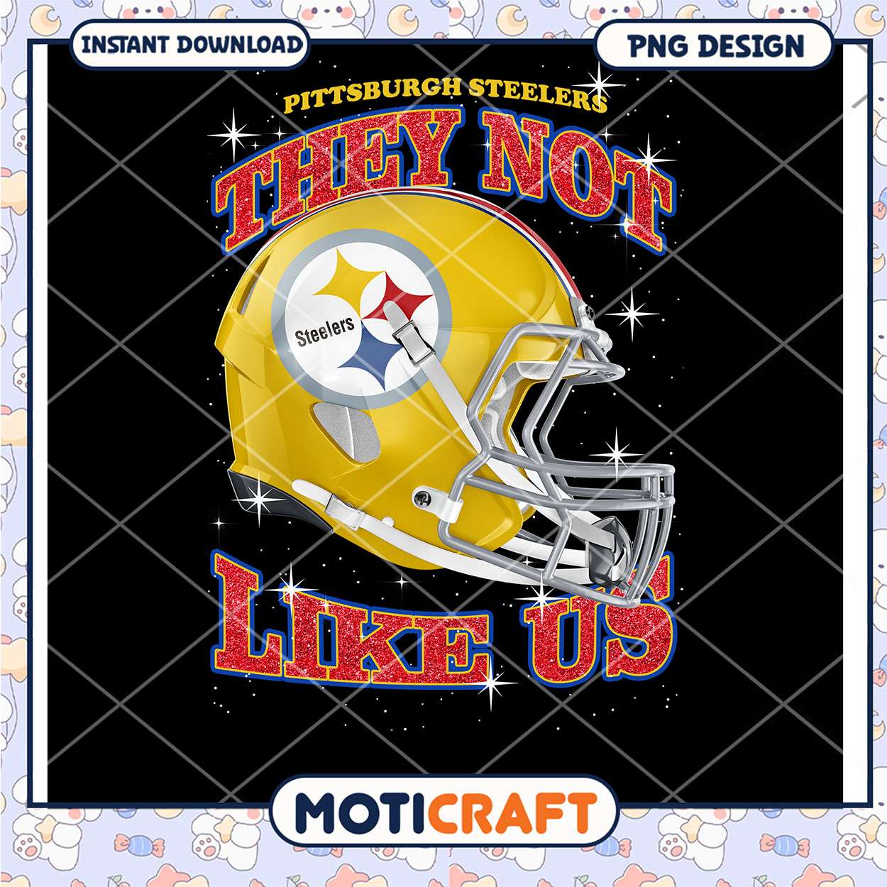 Pittsburgh Steelers PNG They Not Like Us Pittsburgh Steelers PNG They Not Like Us