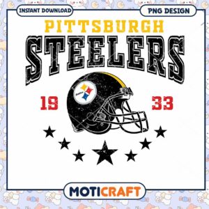 Pittsburgh Steelers PNG Design Instant Download Sports Graphic 33