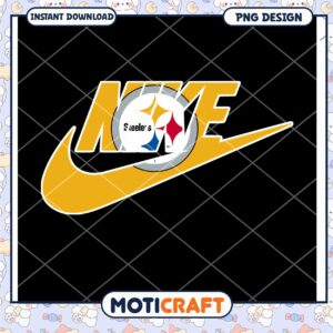 Pittsburgh Steelers Nike PNG Design