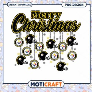 Pittsburgh Steelers Merry Christmas PNG