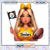 Pittsburgh Steelers Girl PNG Sublimation 1 Pittsburgh Steelers Girl PNG Sublimation