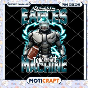 Philadelphia Eagles Touchdown Machine PNG