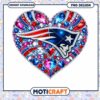 Patriots Heart PNG Design Instant Download