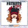 Patriots Girl PNG Design Instant Download for Sports Fans and Crafts