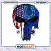 Option 1 (Focus on team) Colts Punisher Skull PNG Design 1 Option 1 (Focus on team) Colts Punisher Skull PNG Design