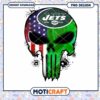 NY Jets Punisher Skull PNG Design 2 NY Jets Punisher Skull PNG Design