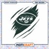 NY Jets PNG Logo Rip Design