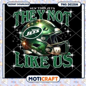 NY Jets Helmet PNG They Not Like Us