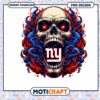 NY Giants Skull PNG Sublimation Design