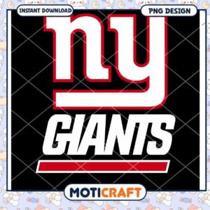 NY Giants PNG Design Instant Download