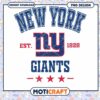 NY Giants PNG Design 1925 Est