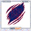 NY Giants Claw PNG Design Instant Download