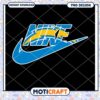 Nike PNG Design Blue & Yellow Logo