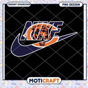 Nike Bear Logo PNG Design Instant Download