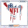 NFL Drip PNG Design Instant Download