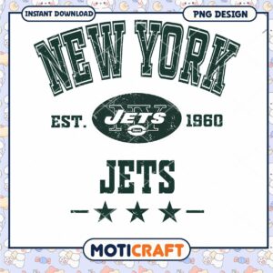 New York Jets PNG Design 1960