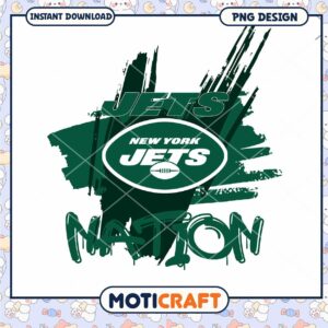 New York Jets Nation PNG Design