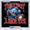 New York Giants PNG They Not Like Us