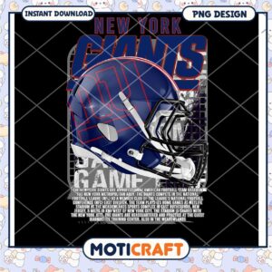 New York Giants Football Helmet PNG