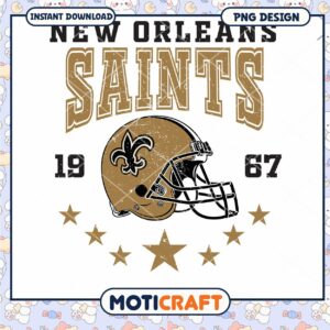 New Orleans Saints PNG Design