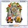 New Orleans Saints Gnomes Christmas PNG 2 New Orleans Saints Gnomes Christmas PNG