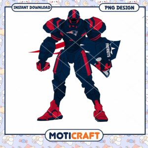 New England Patriots Robot PNG