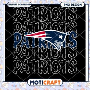 New England Patriots PNG Design for Instant Download Graphics