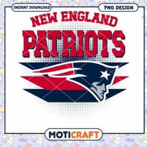 New England Patriots PNG Design Instant Download Graphic Art