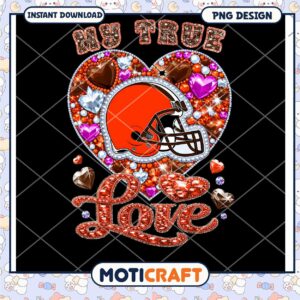 My True Love Browns Football PNG