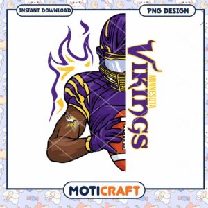 Minnesota Vikings PNG Football Player