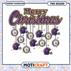 Minnesota Vikings Christmas PNG