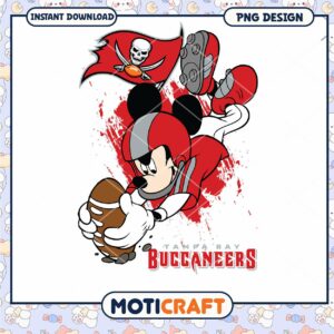 Mickey Mouse Tampa Bay Buccaneers PNG