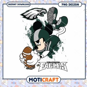 Mickey Mouse Philadelphia Eagles PNG