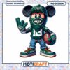 Mickey Mouse NY Jets PNG Design
