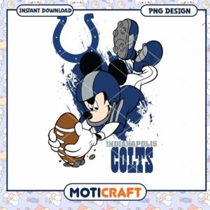 Mickey Mouse Indianapolis Colts PNG