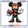 Mickey Mouse Football PNG Design