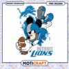 Mickey Mouse Detroit Lions PNG