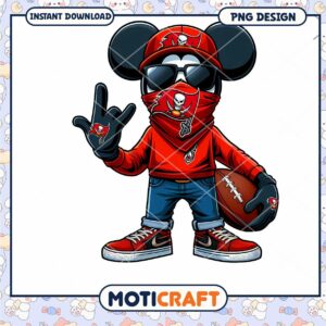 Mickey Mouse Buccaneers PNG Design