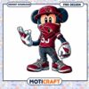 Mickey Mouse Arizona Cardinals PNG Instant Download Design File