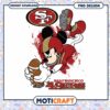 Mickey Mouse 49ers PNG Design