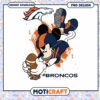 Mickey Broncos PNG Sublimation Design