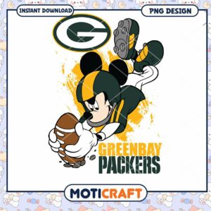 Mickey Green Bay Packers PNG