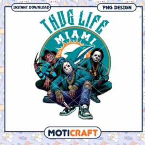 Miami Thug Life PNG Design