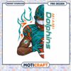 Miami Dolphins PNG Football Player Design