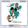 Miami Dolphins Mickey Mouse PNG