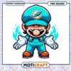 Miami Dolphins Mario PNG Design