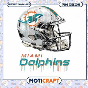 Miami Dolphins Helmet PNG Design