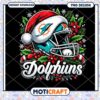 Miami Dolphins Christmas PNG Sublimation